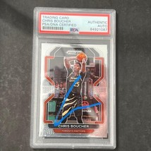 2021-22 Panini Prizm #182 Chris Boucher Signed Card AUTO PSA Slabbed Raptors - £52.31 GBP