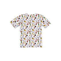Peanuts Juniors&#39; Character Graphic T-Shirt with Mask Large (11-13) - £13.24 GBP