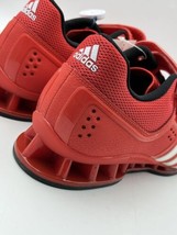 2012 Adidas Adipower Weightlifting Shoes Red/White US M 12.5 Art V24382 - £399.59 GBP