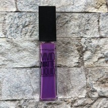 Maybelline 45 Vivid Violet Vivid Matte Liquid Lipstick  - £6.22 GBP