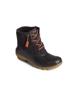 Sperry Women&#39;s Syren Gulf Sherpa Duck Boots LV5 Black STS88308 Size 6.5M - $38.35 CAD