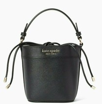 New Kate Spade Cameron small bucket bag Leather Black - £77.06 GBP