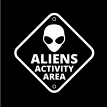 Alien Activity Area Decal - $9.00