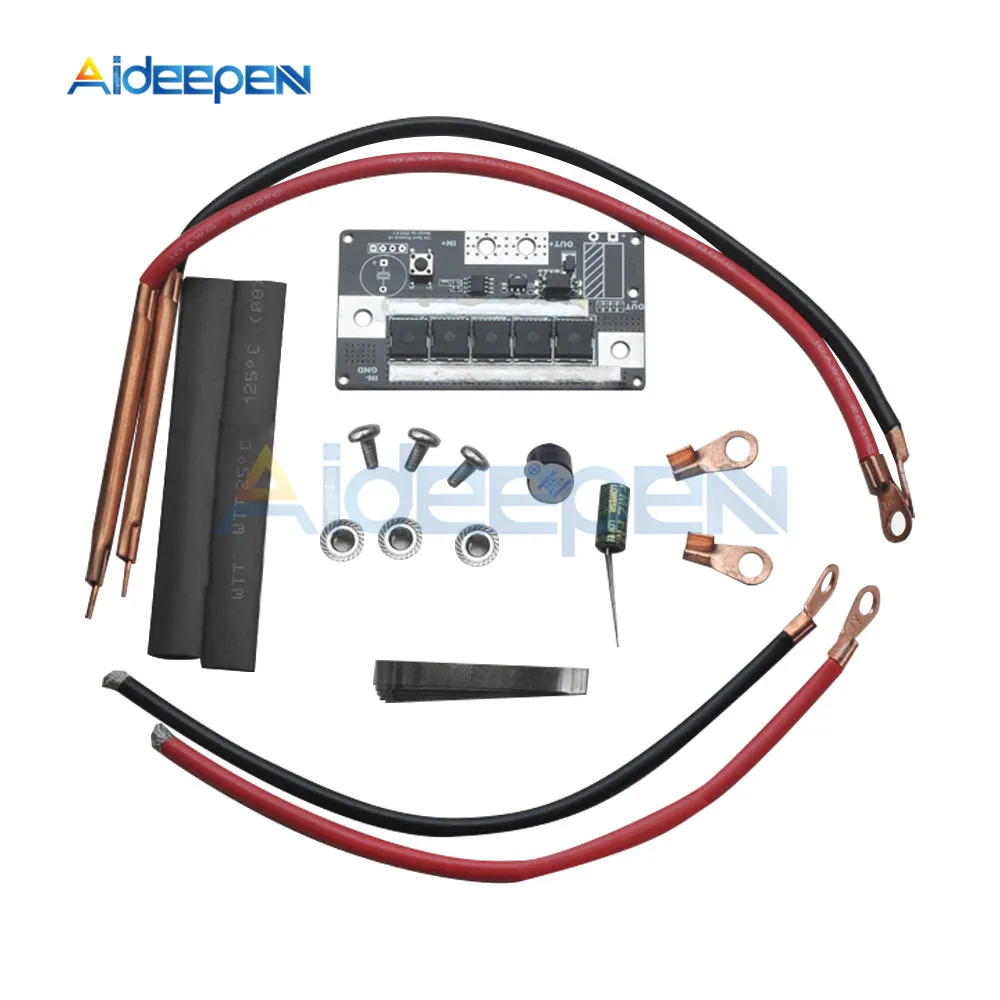 DIY Portable 12V Spot Welding hine Accessory Welding Pen Full Set of Acc... - $4,179.21 MXN
