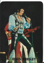 ⭕VTG card pocket calendar 1987 ELVIS PRESLEY Portugal group music singer - $94.23 MXN