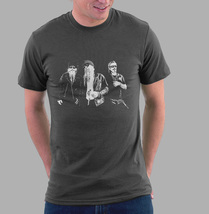 ZZ Top T-shirt Dusty Hill Tshirt Billy Gibbons Shirt ZZ Top Mens Clothing - £13.95 GBP+