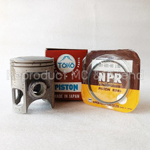 Piston Kit 1.00 OS (Dia= 55.00mm.) Piston &amp; Ring Japan For Yamaha RX115 ... - £31.32 GBP