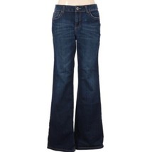 DKNY Dark Wash Mid Rise SOHO Bootcut Blue Jeans Size 8R Waist 29 Inseam 31 - £28.52 GBP