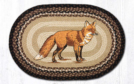 Earth Rugs OP-313 Fo x  Oval Patch 20&quot; x 30&quot; - £38.87 GBP