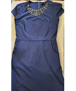 NWT Alex Marie Blue Rhinestone Dress size 8 #212 - $67.92 CAD