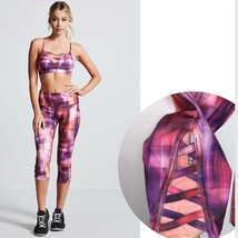 Forever 21 Exercise Leggings Women’s Small Colorful Capri  Workout Athle... - £14.21 GBP