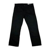 Rag &amp; Bone Jeans Mens 32x26 Standard Issue Fit 3 Slim Straight Leg Black... - $44.54