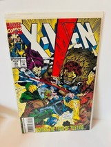 X-Men #23 Comic Book Marvel Super Heroes Vtg 1993 Time Testing Kubert Ar... - $13.81