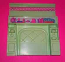 Mel Appel Green Doll House Bed Headboard Furniture 90s - $241.14 MXN