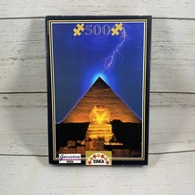 Educa (500 pc) puzzle - The Sphinx, Egypt; Great Pyramid of Khufu Complete - $13.96