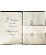 Vintage Sympathy Thank You Cards Envelopes Set 1960-70s Lot Of 23 Pairs ... - $34.17 CAD