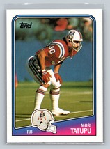 Mosi Tatupu #179 1988 Topps New England Patriots - $1.79
