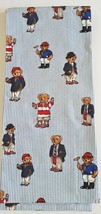 Ralph Lauren Teddy Bear TWIN FLAT Sheet Polo 100% Cotton USA - $89.91