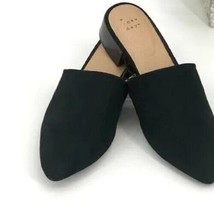 A New Day™ ~ CODI ~ Size 5.5 ~ Black ~ Faux Suede ~ Mules ~ Slip On Shoe - £17.65 GBP