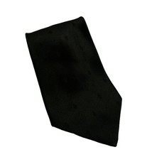 Windridge Mervyns Black Paisley Tie Polyester &amp; Silk Necktie 4 Inch Wide... - £10.14 GBP