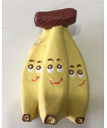 Vintage rubber squeak squeeze toy banana bunch Hartz brand - $19.75