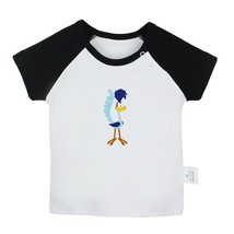 Cartoon Road Runner Bird Newborn Baby T-shirt Infant Clothes Toddler Graphic Tee - £8.26 GBP