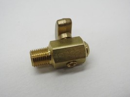 Parker DCR601-4 1/4&quot; Threaded Brass 150 PSI Drain Cock and Shut Off Valv... - £11.00 GBP