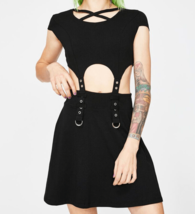 TRIPP NYC Danng Goodman Goth, Emo, Punk, Skater, Rave X Dress in Size Me... - £47.06 GBP