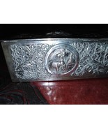 Antique Victorian solid sterling silver box - Store sewing accessories and more - $11,718.01 MXN