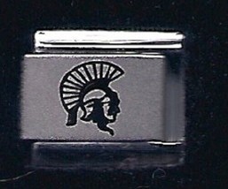 Viking Wholesale Laser Italian Charm, Link 9MM K9 - $11.40