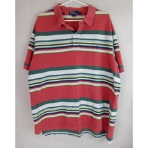 Vintage Polo By Ralph Lauren Colorful Striped Shirt Size 2XL Big 100% Co... - $313.38 MXN