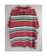 Vintage Polo By Ralph Lauren Colorful Striped Shirt Size 2XL Big 100% Co... - $16.82