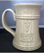 Alexander Keith&#39;s Nova Scotia Fine Beer Embossed Cream 14 Oz. Mug Stein - $14.99
