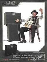 Bo Diddley 2004 Crate V-Series guitar amp ad print 8x11 amplifier advert... - $4.23