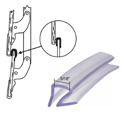 STB Jalousie and Louver Window Seal, Clear, 15 ft. - $15.95