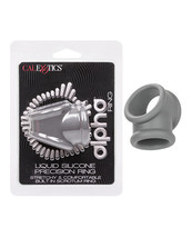 Alpha Liquid Silicone Precision Ring - Grey - £18.16 GBP