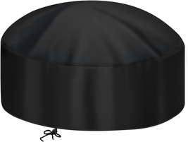 30-Inch Fire Pit Cover for 28-32 Inch round Fire Pit, Heavy Duty 300D Ox... - €33,14 EUR