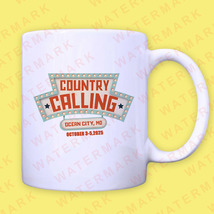 COUNTRY CALLING MUSIC FESTIVAL 2025 Mug - $20.00