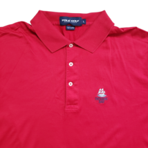 Polo Ralph Lauren Golf Polo Shirt Mens Large Red Short Sleeve Vintage Pr... - $12.55