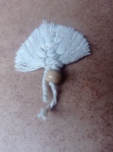 Handmade Macrame Leaf Decoration-show original titleOriginal TextHoja de... - $12.90