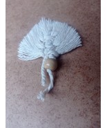 Handmade Macrame Leaf Decoration-show original titleOriginal TextHoja de... - $17.64 CAD