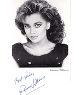 VANESSA WILLIAMS AUTOGRAPHED SIGNED 5x7 PAPER PHOTO Miss America Penthou... - £20.03 GBP