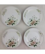 Grace Rochelle Plate Lot 4 Dessert Salad 6.5" Japan Floral Magnolia Chin... - $19.95