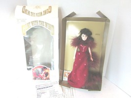 WORLD DOLL 71151 GWTW DOLL SCARLETT RED EVENING GOWN SEQUIN 12&quot; COA BOXE... - $463.05 MXN