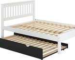 Donco Kids Contempo Bed, Full, White/Black - $601.99