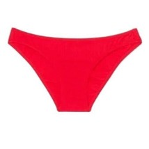 Xhiaration™ Juniors&#39; Ribbed Cheeky Bikini Bottom Red XS L XL - $9.99