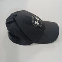 Under Armour Golf Men's L/XL Back Fitted Black Baseball Cap Hat image 12