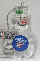 Oklahoma City Thunder Snowman Ornament - NBA - $231.90 MXN Oklahoma City Thunder Snowman Ornament - NBA - $231.90 MXN