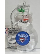Oklahoma City Thunder Snowman Ornament - NBA - $12.60