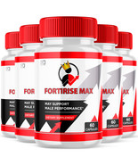5 Pack Fortirise Max Pills, Maximize Energy, Vitality &amp; Stamina 300 Caps... - $185.99 CAD